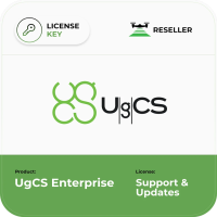 Лицензия на продление поддержки и обновлений на 1 год для UgCS ENTERPRISE