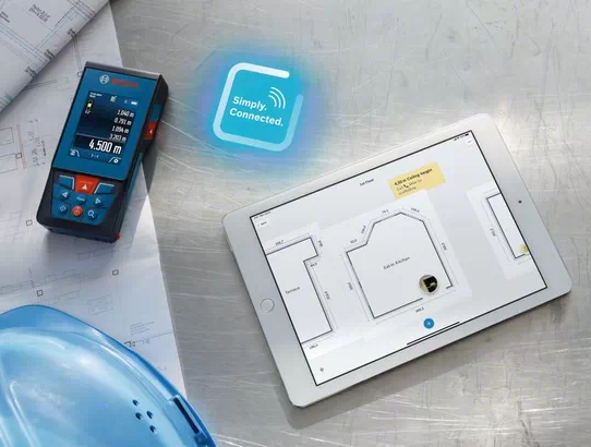 Лазерный дальномер (лазерная рулетка) Лазерный дальномер Bosch GLM 100-25 C Professional от «ФокусГео»