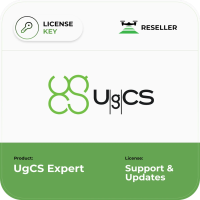 Лицензия на продление поддержки и обновлений на 1 год для UgCS EXPERT