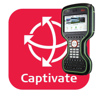 Лицензия Leica Captivate "Съемка и разбивка" для CS20