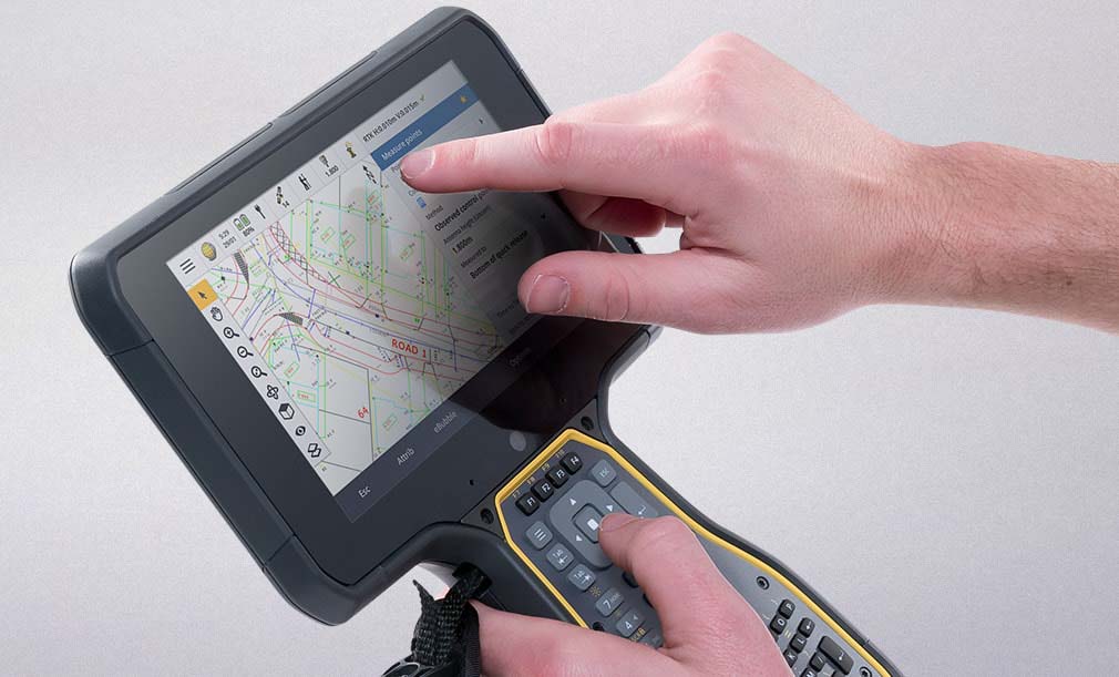 новый контроллер trimble tsc7