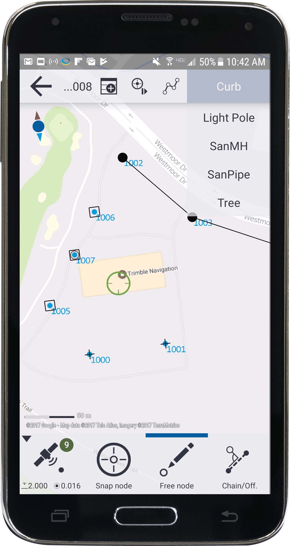 trimble penmap - новое приложение для сбора полевых измерений по управлением андроид
