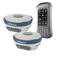 Комплект из 2-х GNSS приёмников Sokkia GRX2 б/у с модемами DUHFII/GSM и контроллера Archer2