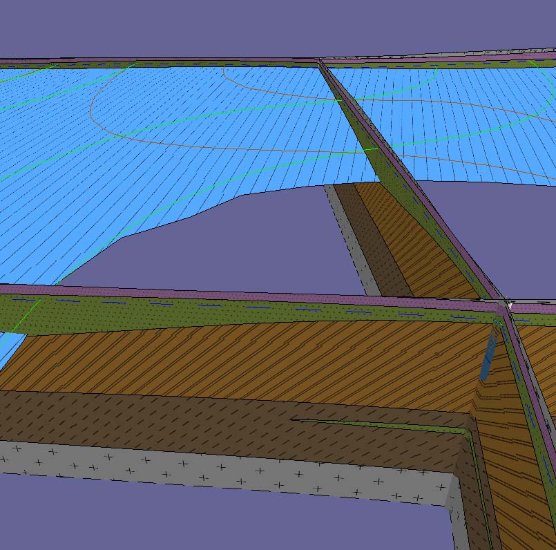 Рисунок 6. Различные виды проекта 3D-геология