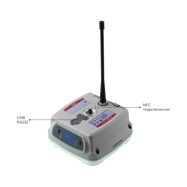 Геодезический GNSS приемник GNSS приёмник RGK SR1 с контроллером RGK SC100 от ФокусГео