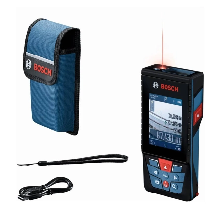Лазерный дальномер (лазерная рулетка) Лазерный дальномер Bosch GLM 150-27 C Professional от «ФокусГео»