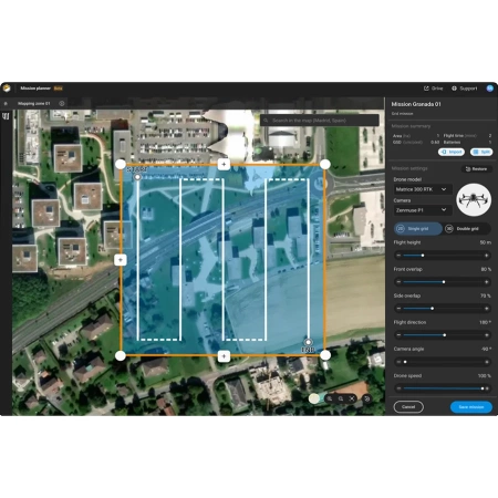 Программное обеспечение Pix4Dcapture от «ФокусГео»
