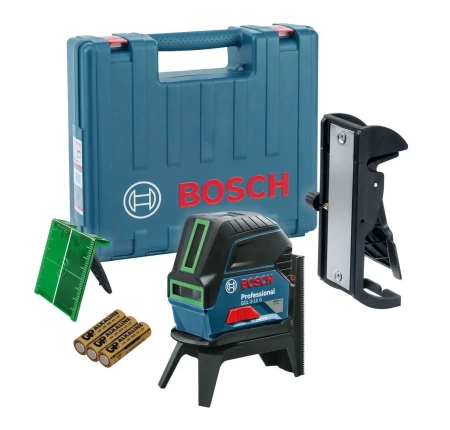 Bosch GCL 2-15 G + RM1 + BM3 + кейс от «ФокусГео»