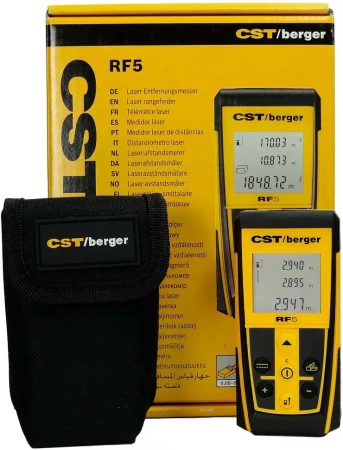 Лазерный дальномер (лазерная рулетка) Лазерный дальномер CST/berger RF5 от «ФокусГео»