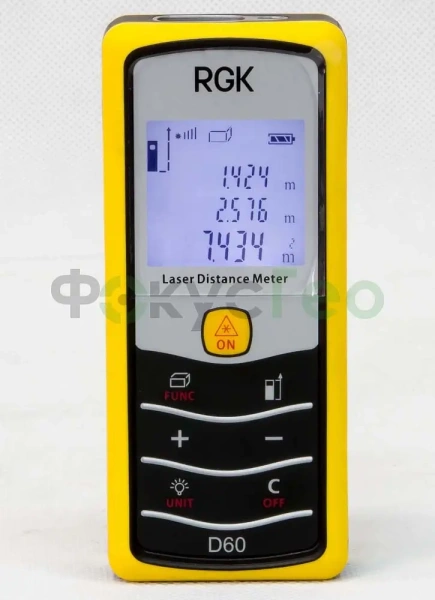 Лазерный дальномер RGK D60 (Архив) от «ФокусГео»