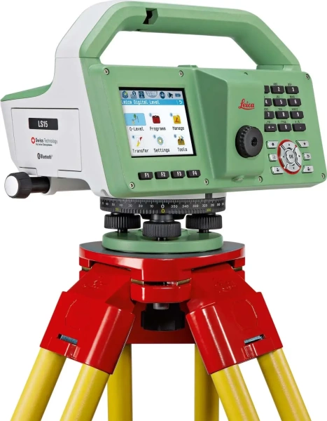 Цифровой нивелир Leica LS15 0.3 мм + 2 рейки Leica GPCL3 от «ФокусГео»