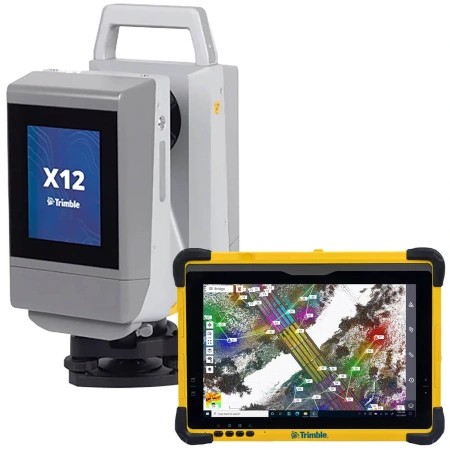 Лазерный сканер Trimble X12 + T10x от «ФокусГео»