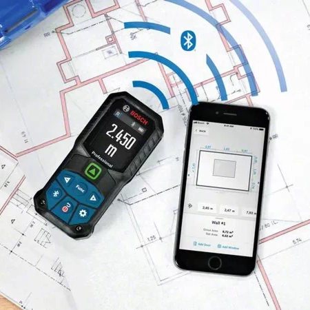 Лазерный дальномер (лазерная рулетка) Лазерный дальномер Bosch GLM 50-27 CG Professional от «ФокусГео»