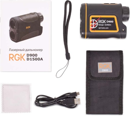 Лазерный дальномер Оптический дальномер RGK D900 от «ФокусГео»