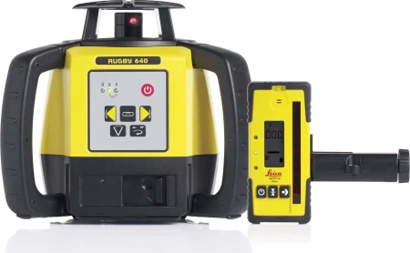 Ротационный лазерный нивелир Ротационный нивелир Leica Rugby 640 от «ФокусГео»