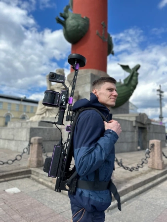 SLAM сканер OmniSLAM R8+ от «ФокусГео»