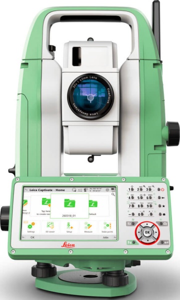 Тахеометр Leica TS10 R1000 (2"; EGL) от ФокусГео