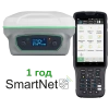 GNSS приёмник RGK SR1 с контроллером RGK SC100 и вехой RGK GLS 25