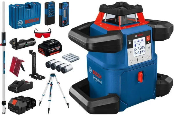 Ротационный лазерный нивелир Bosch GRL 600 CHV Professional от «ФокусГео»
